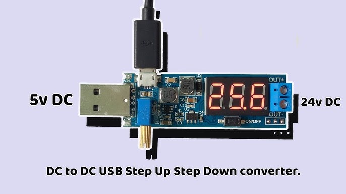 DC DC 5V to 3.5V / 12V USB Step UP Down Power Supply Module