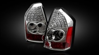 2008-2010 Chrysler 300C LED Tail Lights by Spyder