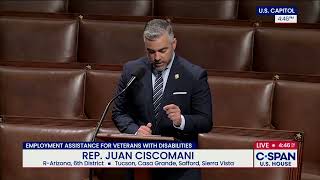 Rep. Ciscomani Speaks on House Floor on Veterans Readiness and Employment Program Integrity Act