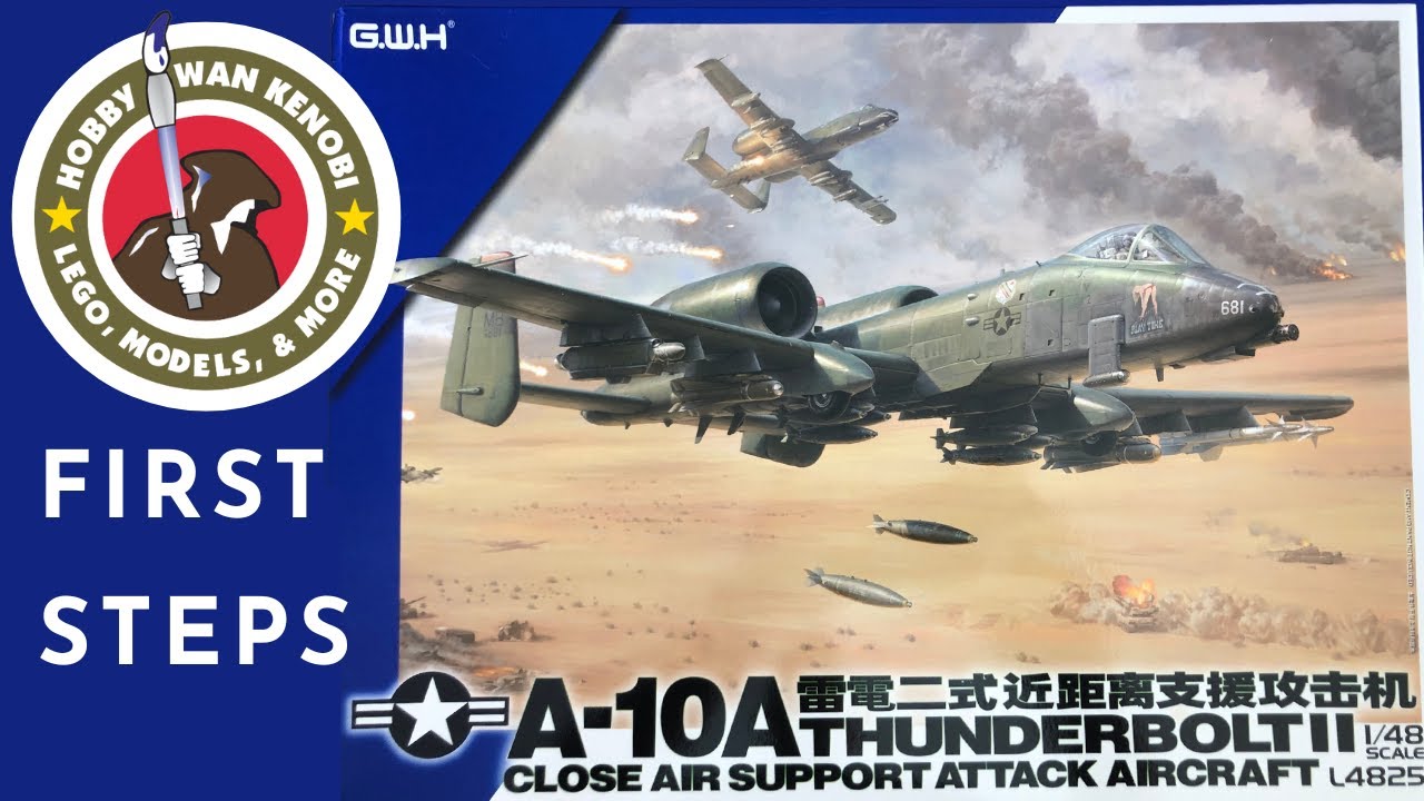 Plastic Scale Model Build - Great Wall Hobby A-10A in 1/48 - Part