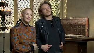 On The Set Of The White Princess - Jodie Comer And Jacob Collins-Levy