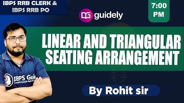 SBI PO PRE LINEAR ARRANGEMENT TRIANGULAR ARRANGEMENT