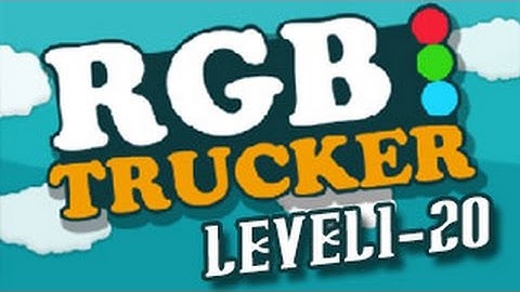 RGB Trucker Walkthrough Level 1-20 （Html5）