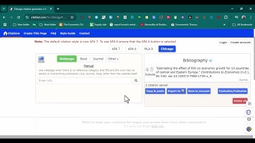 Citefast: Quick & Free Citation Generator | APA, MLA, Chicago in Seconds