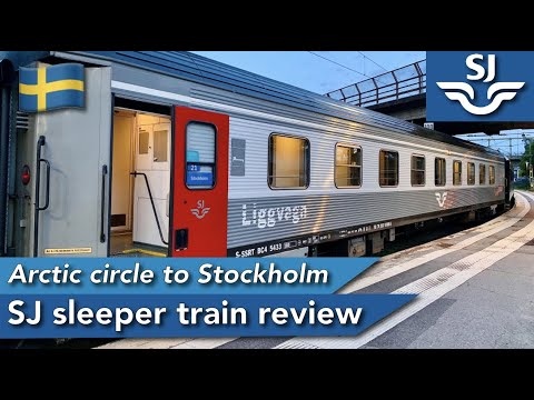 From the Arctic Circle to Stockholm onboard SJ’s sleeper train