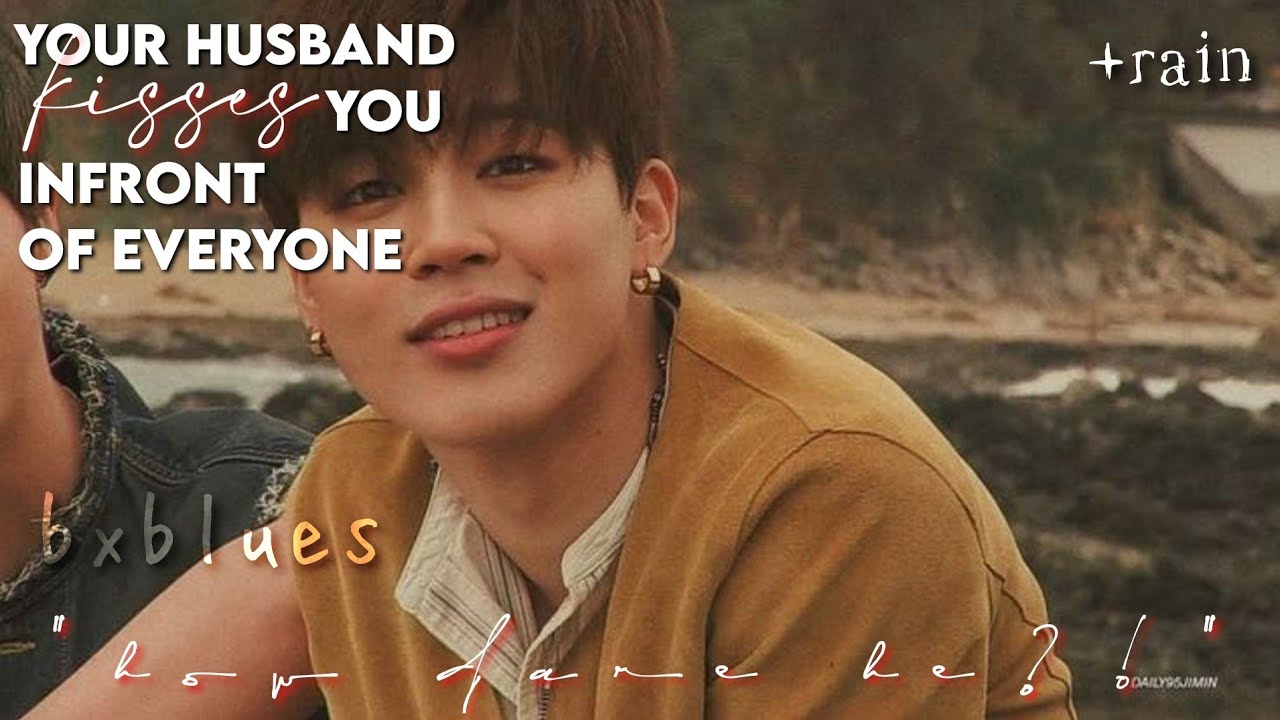 [Jimin ASMR🎧] Your husband kisses you infront of everyone | +🌧️