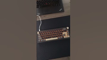 RKR65 keyboard hands-on experience: small but powerfu（two color）