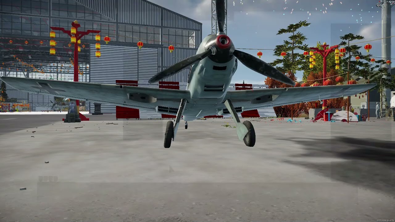 a10 vs bf-109s event by @ThunderWithMuffin