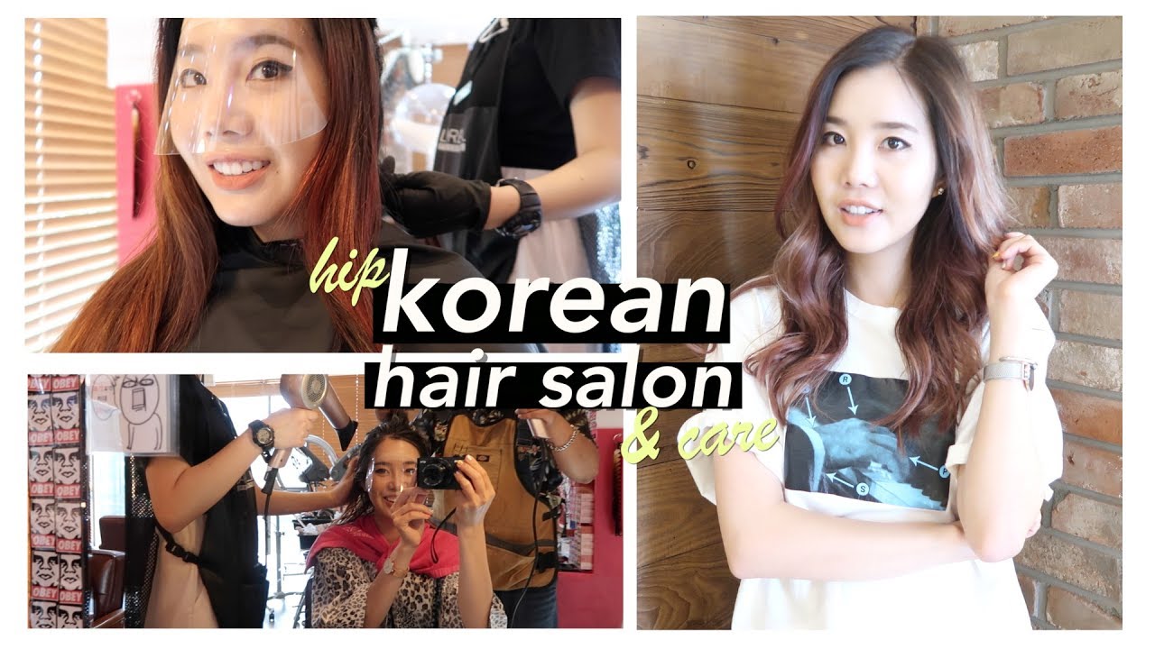 The Hippest Korean Hair Salon Best Products For Bleached Damaged Hair Youtube