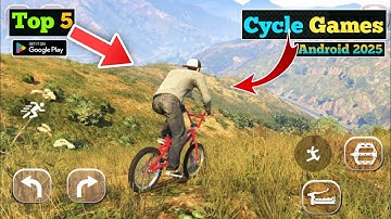 Top 5 Cycle Driving Games For Android | Best Cycle Games In 2025 Offline