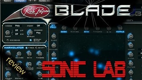Rob Papens Blade Additive Software Synthesizer