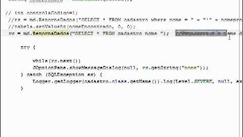 Conexão Java + MySql  ==== Parte 3/3
