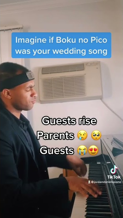 Imagine if Boku no Pico was your wedding song