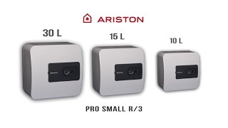 Бойлер Ariston Pro 10 R/3. Відеоогляд - Обзор(Водонагрівач Ariston Pro 10 R/3 з об'ємом 10 літрів і потужністю 1200 Вт - компактний, але пристойний бойлер за співвідн..., 2016-02-23T18:26:21.000Z)