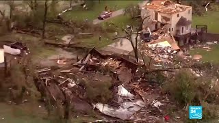 US - Tornadoes tear across the country for 12 days straight