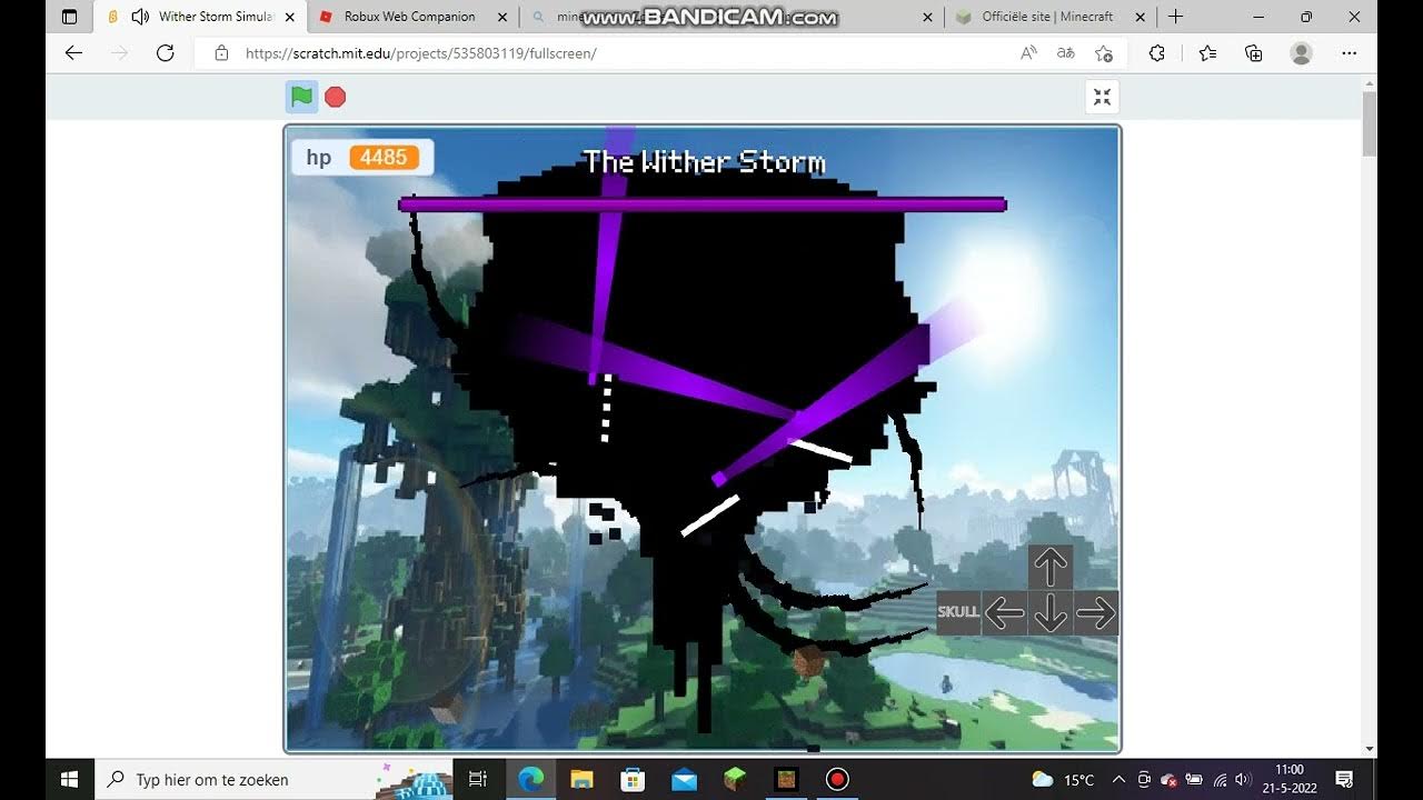 The Wither Storm On Scratch 