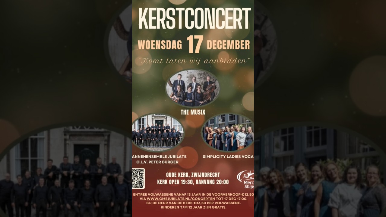 Bestel de kaarten op onze site! #music #choir #piano #muziek #concert