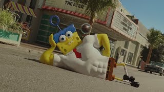 The SpongeBob Movie : Sponge Out of Water (2015) - SpongeBob VS Burger Beard scene