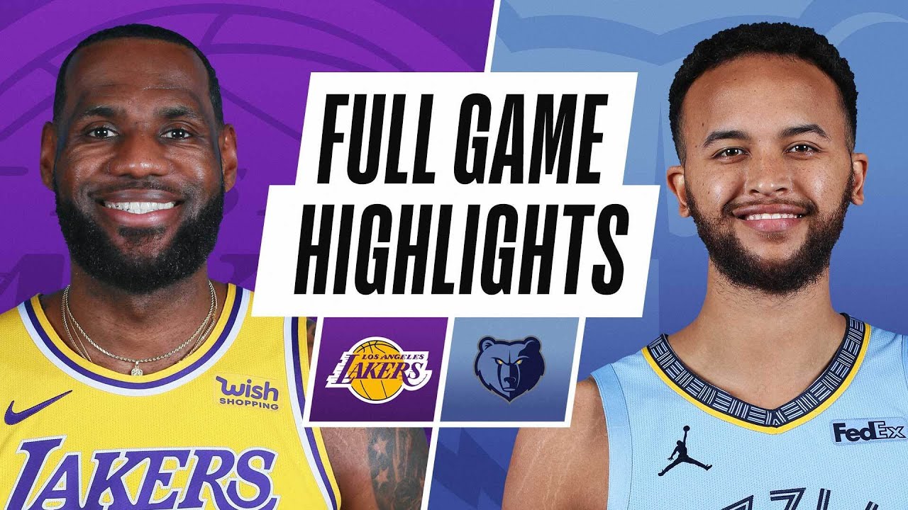 Lakers vs. Grizzlies - Game Recap - January 5, 2021 - ESPN