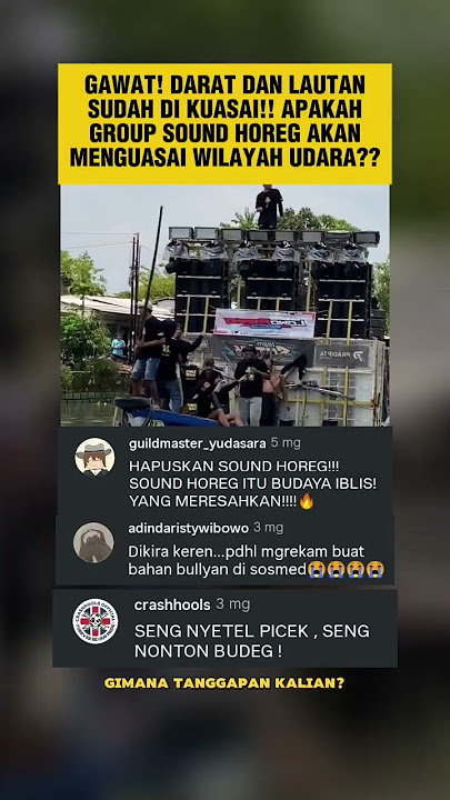 Sound Horeg Menguasai Darat dan Lautan, Akankah Menguasai Udara Juga? #shorts #soundhoreg #viral