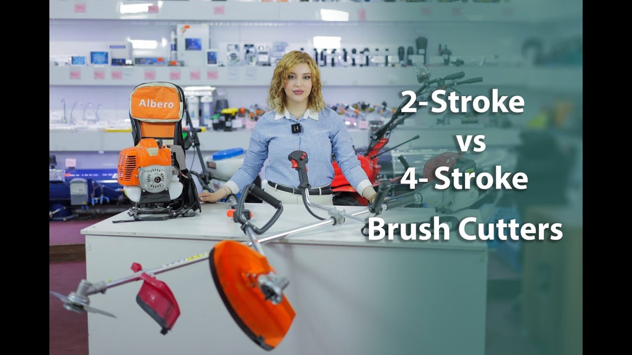 2-Stroke vs 4-Stroke Brush Cutter