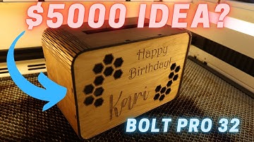 How I Made $5,000+ Selling Laser-Cut Card Boxes! (You Can Too!) Thunder Bolt Pro 32