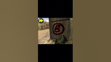 ACE (1v4) Clutch in Dust2 #counterstrike #cs16 #gaming #shorts