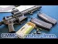 CMMG Banshee 9mm. Normal Speed and Slow Motion