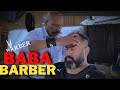 Old Baba barber Head Massage at his vintage barber shop | Best Asmr performance by Indian barber