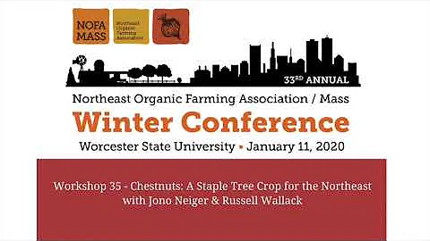 Chestnuts:  A Staple Tree Crop for the Northeast with Jono Neiger and Russell Wallack (audio)