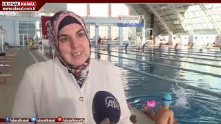 Kendi Gibi Down Sendromlu Olan Miniklere Antrenörlük Yapıyor
