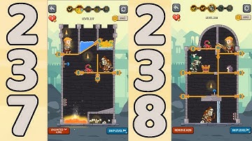 How to Loot - Pin Pull & Hero Rescue Level 237 & 238