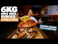 500 burger challenge made using best beef ribs in singapore  my toughest burger challenge by far