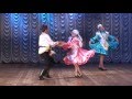 Татарский танец. Танцуют дети на сцене.