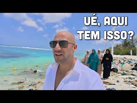 CHEGUEI NAS MALDIVAS E ME ASSUSTEI COM O QUE VI 🇲🇻 