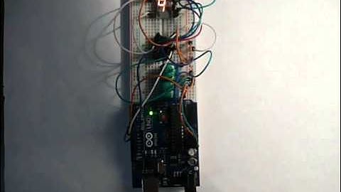 7 Segment LED + 74HC595 Shift Register