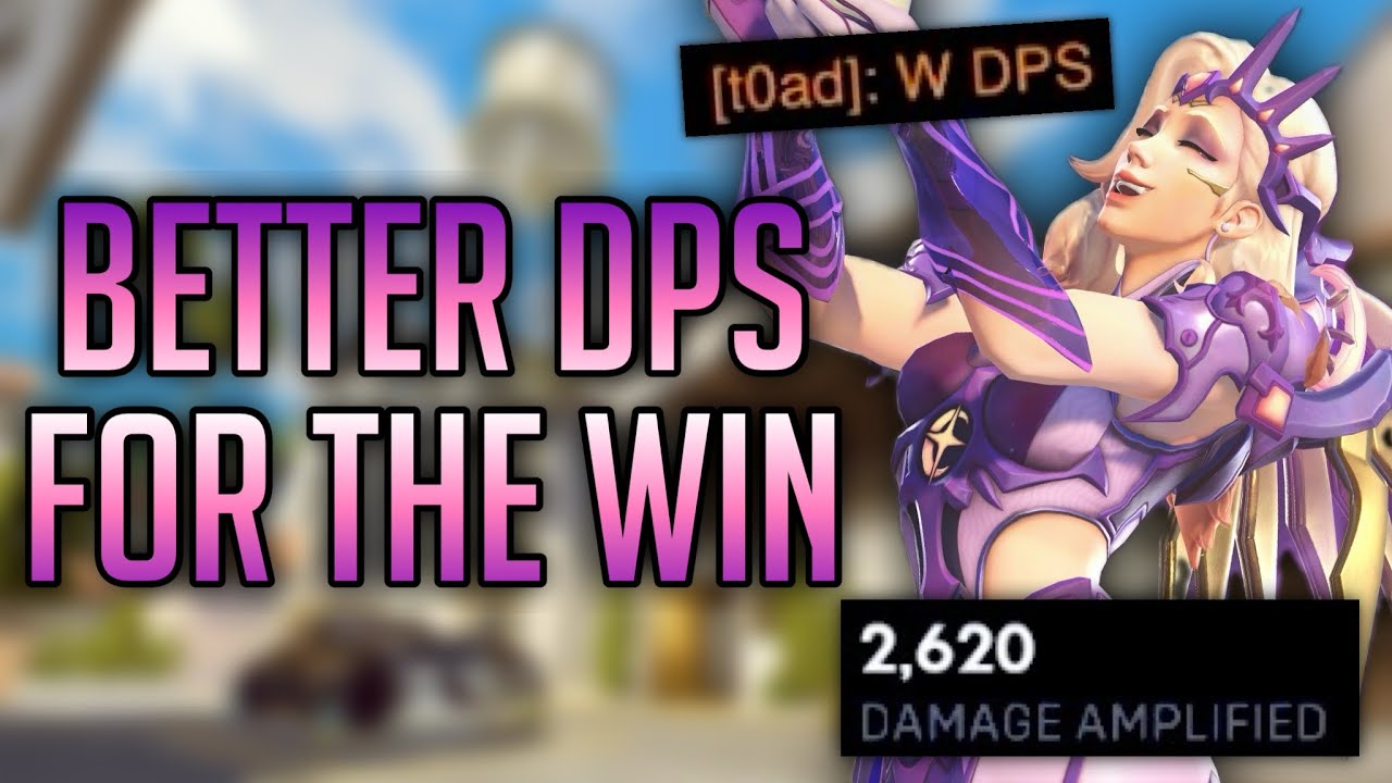 May The Best DPS Win!: Mercy Gameplay - Overwatch - YouTube