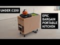 Bargain Portable Camper Kitchen For Camping Or Vanlife