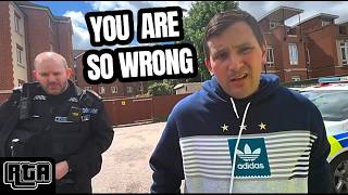 Cocky UK Sergeant PANICS After ARREST Falls Apart Against Auditor!