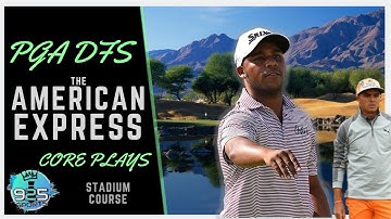 PGA DFS: The American Express