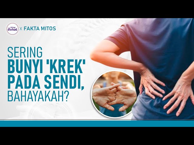 Ilustrasi bahaya bunyi kretek jari: mitos dan fakta dengan visualisasi konsep digital