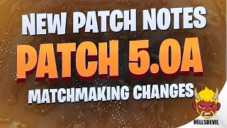 WILD RIFT | *NEW* PATCH 5.0A PATCH NOTES | MATCHMAKING CHANGES!