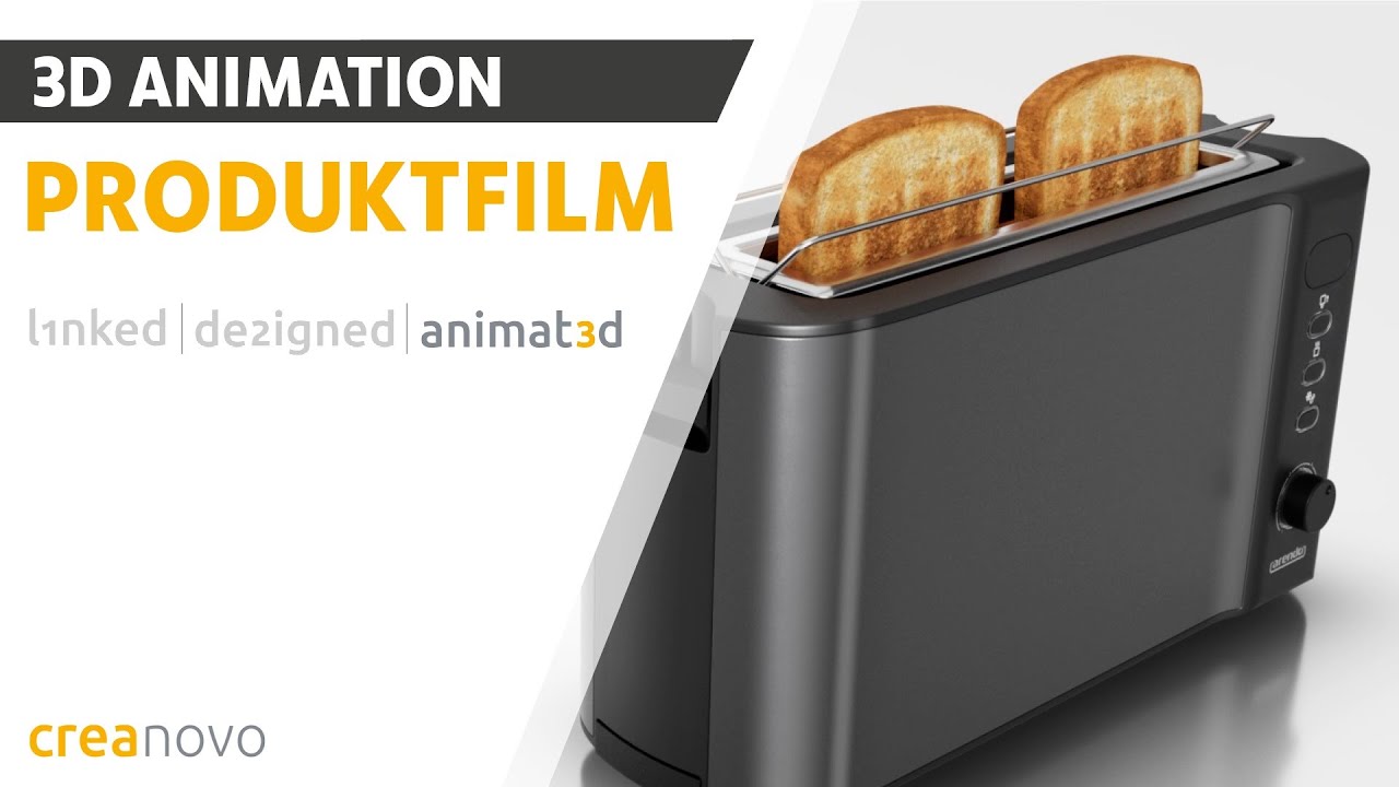 Ganz Einfach GmbH Arendo Toaster 3D Produktfilm YouTube ganz-einfach-gmbh-arendo-toaster-3d-produktfilm-youtube