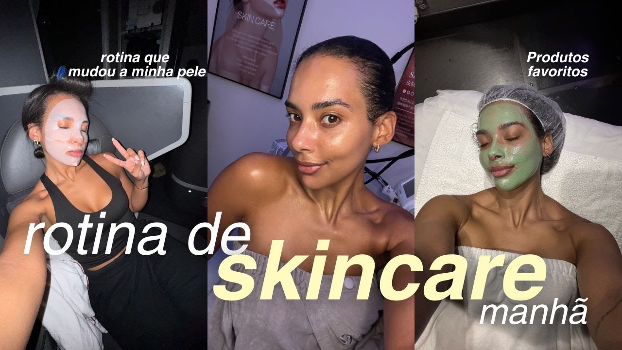Minha Rotina Matinal de Skincare | Simples e Eficiente