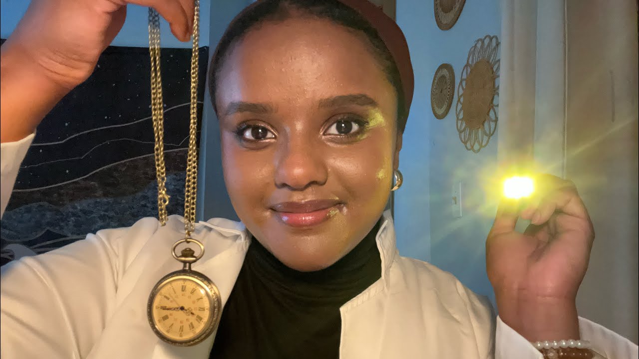 ASMR Medical Hypnosis Session| Pocket Watch, Focus Tests, Light triggers