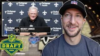 Saints GM Mickey Loomis FULL Breakdown of Draft Picks and Strategy | James Skrmetta Reacts