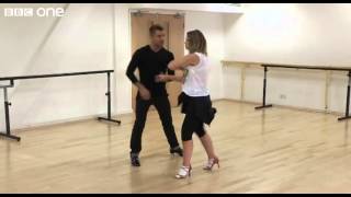 Kimberley Walsh and Pasha Kovalev's first Rehearsal - Strictly Come Dancing 2012 - BBC One