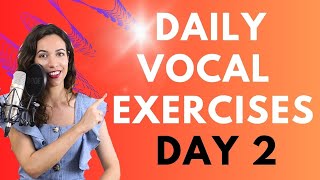 10 minute daily  VOCAL WORKOUT. Natalia Bliss vocal coach. Vocal exercise