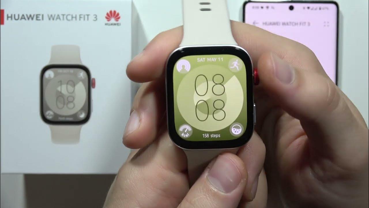 HUAWEI Watch Fit 3 How to Measure Sleep YouTube