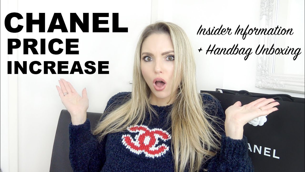 CHANEL PRICE INCREASE 2019 INFO + NEW CHANEL HANDBAG UNBOXING - YouTube